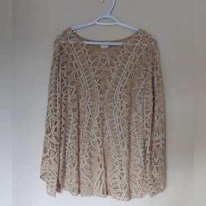 Chico's women long sleeve shirt